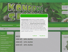 Tablet Screenshot of konopneseminka.cz